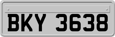 BKY3638