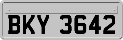 BKY3642