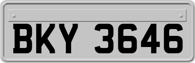BKY3646