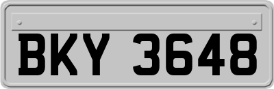 BKY3648
