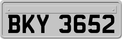 BKY3652