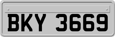 BKY3669