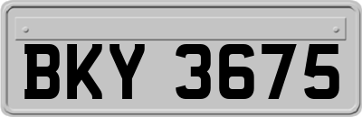 BKY3675