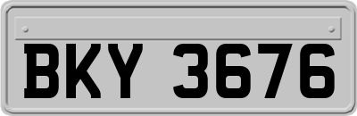 BKY3676