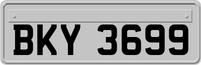 BKY3699