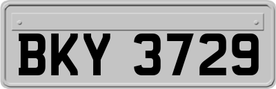 BKY3729