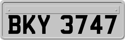 BKY3747