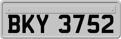 BKY3752
