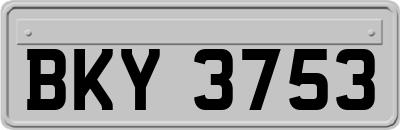 BKY3753