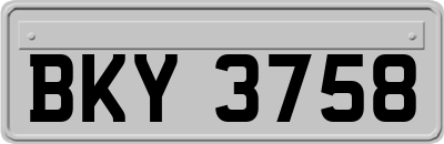 BKY3758