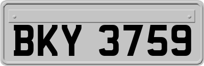 BKY3759