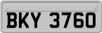 BKY3760