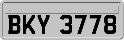 BKY3778
