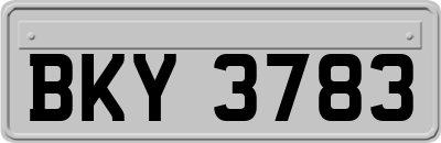 BKY3783