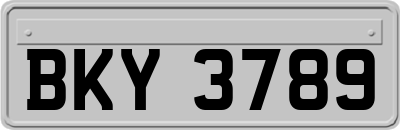 BKY3789