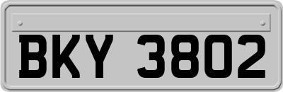 BKY3802