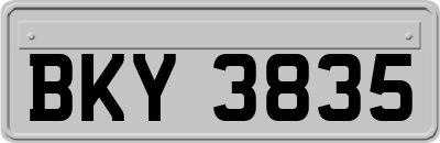 BKY3835