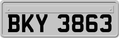 BKY3863