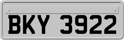 BKY3922