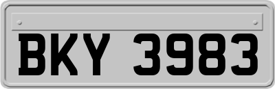 BKY3983