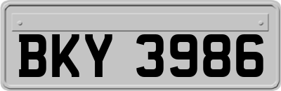 BKY3986