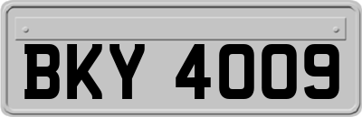 BKY4009