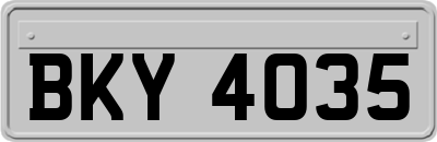BKY4035