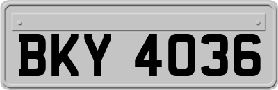 BKY4036