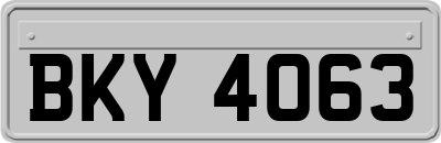 BKY4063