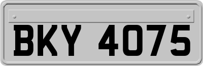 BKY4075