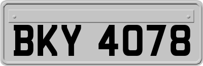 BKY4078