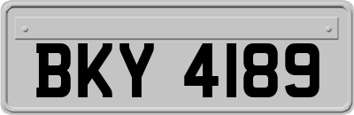 BKY4189