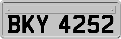 BKY4252