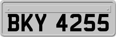 BKY4255