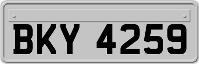 BKY4259