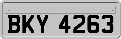 BKY4263