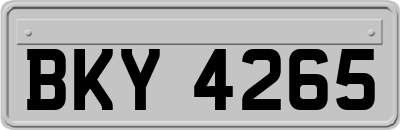BKY4265