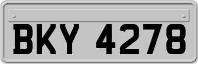 BKY4278
