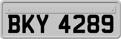 BKY4289