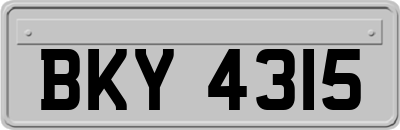 BKY4315