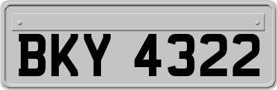 BKY4322