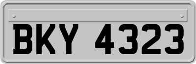 BKY4323