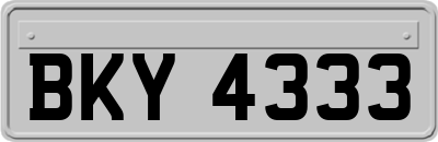 BKY4333