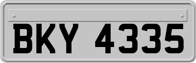 BKY4335