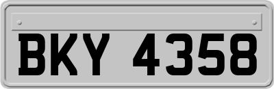 BKY4358