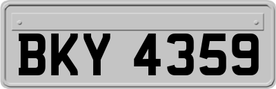 BKY4359