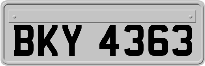 BKY4363