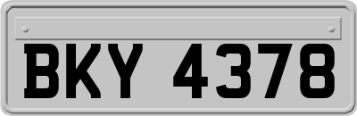 BKY4378