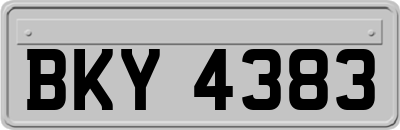 BKY4383