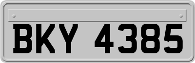 BKY4385